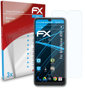 atFoliX FX-Clear Schutzfolie für Blackview A50