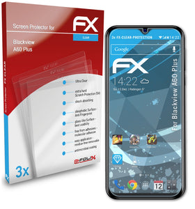 atFoliX FX-Clear Schutzfolie für Blackview A60 Plus