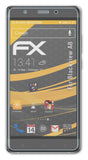 atFoliX Panzerfolie kompatibel mit Blackview A8, entspiegelnde und stoßdämpfende FX Schutzfolie (3X)