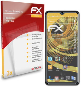 atFoliX FX-Antireflex Displayschutzfolie für Blackview A80 Plus