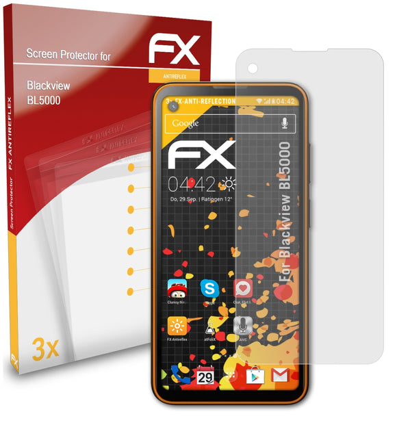 atFoliX FX-Antireflex Displayschutzfolie für Blackview BL5000