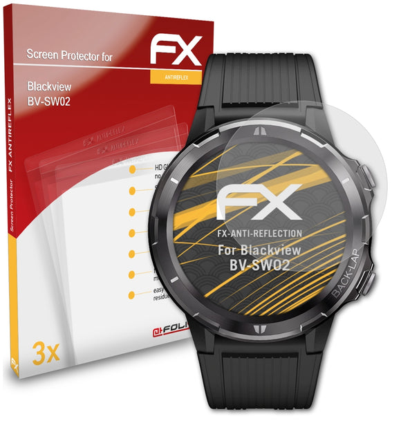atFoliX FX-Antireflex Displayschutzfolie für Blackview BV-SW02