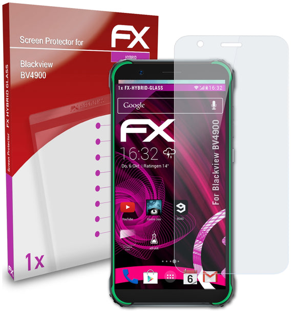 atFoliX FX-Hybrid-Glass Panzerglasfolie für Blackview BV4900