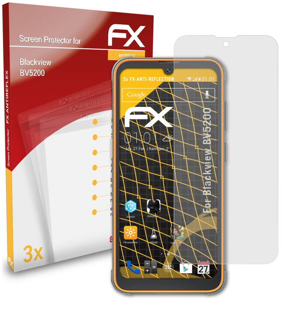atFoliX FX-Antireflex Displayschutzfolie für Blackview BV5200