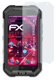 Glasfolie atFoliX kompatibel mit Blackview BV6000, 9H Hybrid-Glass FX