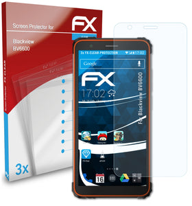 atFoliX FX-Clear Schutzfolie für Blackview BV6600