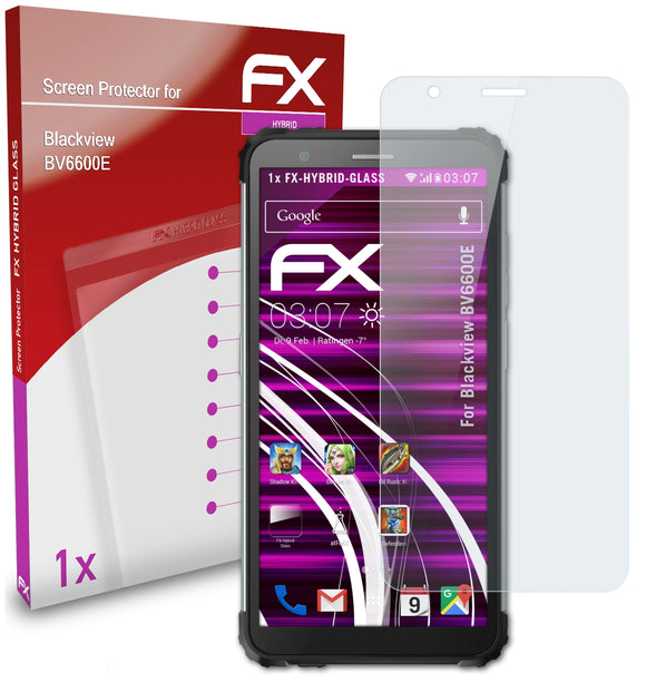 atFoliX FX-Hybrid-Glass Panzerglasfolie für Blackview BV6600E