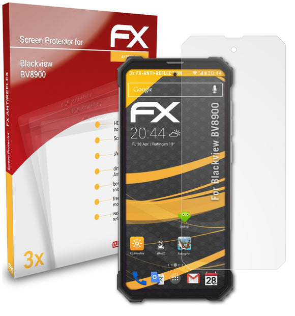 atFoliX FX-Antireflex Displayschutzfolie für Blackview BV8900