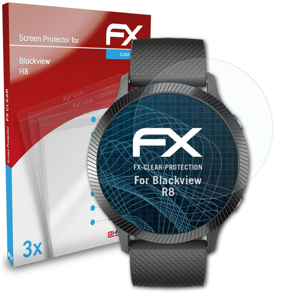 atFoliX FX-Clear Schutzfolie für Blackview R8