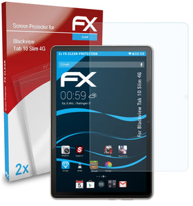 atFoliX FX-Clear Schutzfolie für Blackview Tab 10 Slim 4G