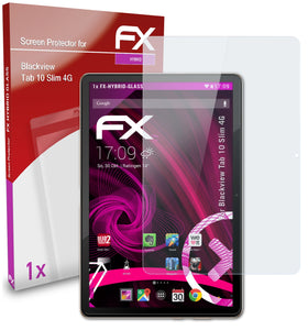 atFoliX FX-Hybrid-Glass Panzerglasfolie für Blackview Tab 10 Slim 4G