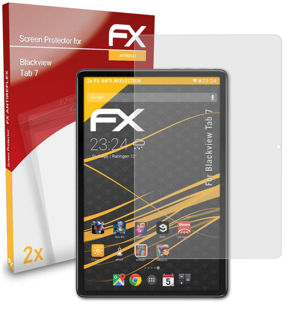 atFoliX FX-Antireflex Displayschutzfolie für Blackview Tab 7