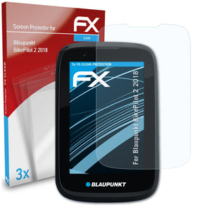 atFoliX FX-Clear Schutzfolie für Blaupunkt BikePilot 2 (2018)