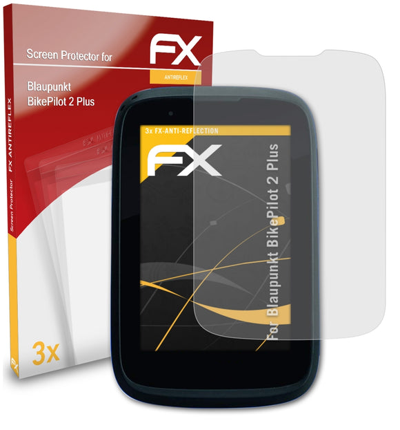 atFoliX FX-Antireflex Displayschutzfolie für Blaupunkt BikePilot 2 Plus