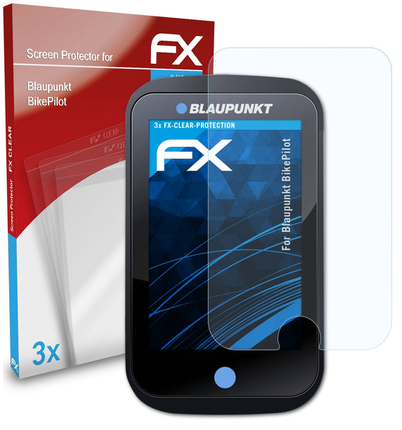 atFoliX FX-Clear Schutzfolie für Blaupunkt BikePilot
