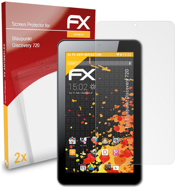 atFoliX FX-Antireflex Displayschutzfolie für Blaupunkt Discovery 720