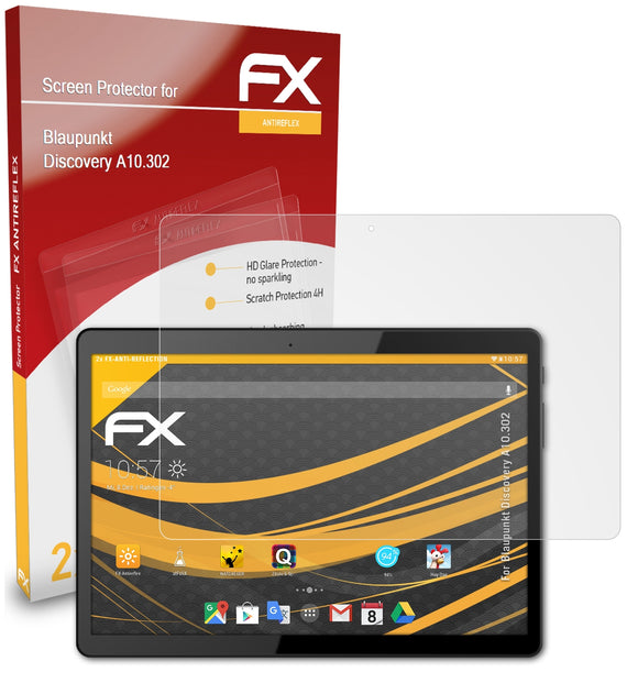 atFoliX FX-Antireflex Displayschutzfolie für Blaupunkt Discovery A10.302