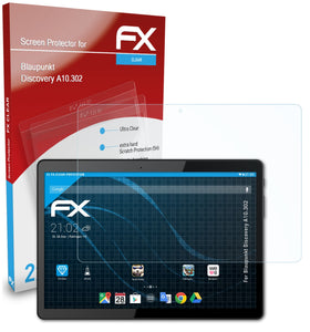 atFoliX FX-Clear Schutzfolie für Blaupunkt Discovery A10.302