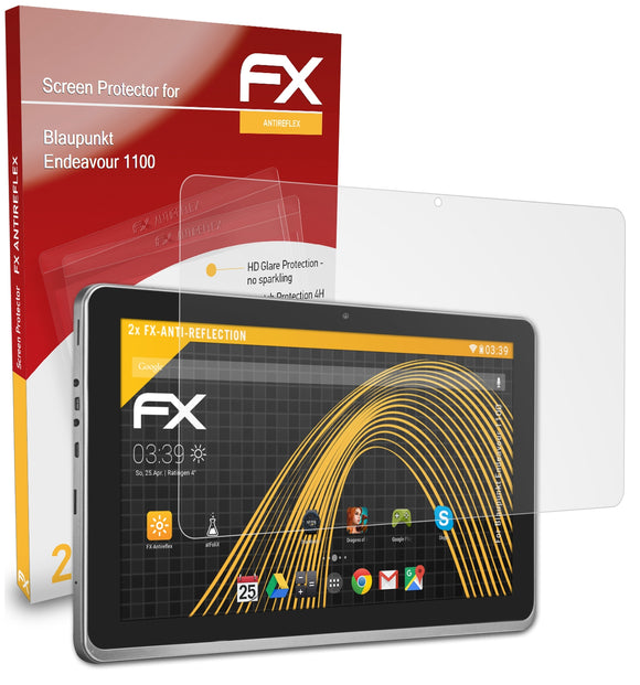 atFoliX FX-Antireflex Displayschutzfolie für Blaupunkt Endeavour 1100