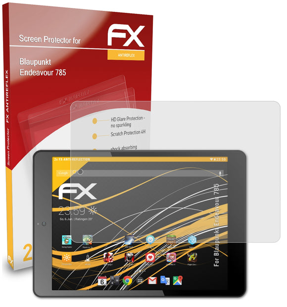 atFoliX FX-Antireflex Displayschutzfolie für Blaupunkt Endeavour 785