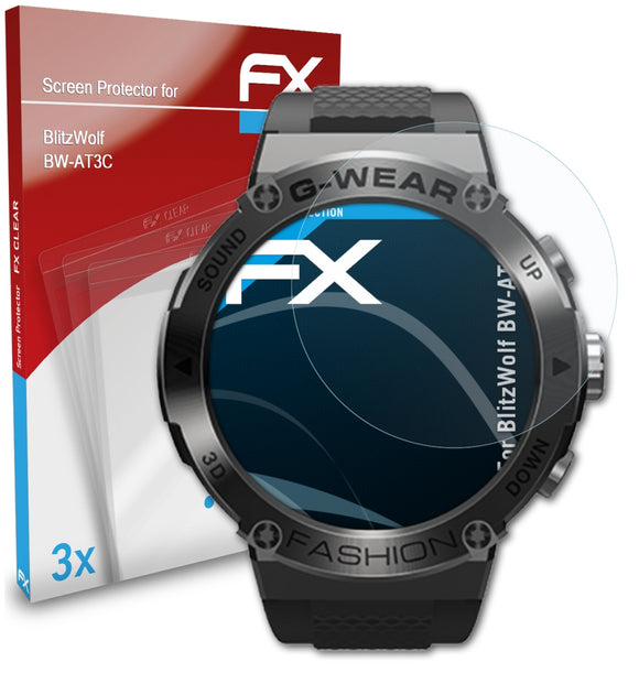 atFoliX FX-Clear Schutzfolie für BlitzWolf BW-AT3C
