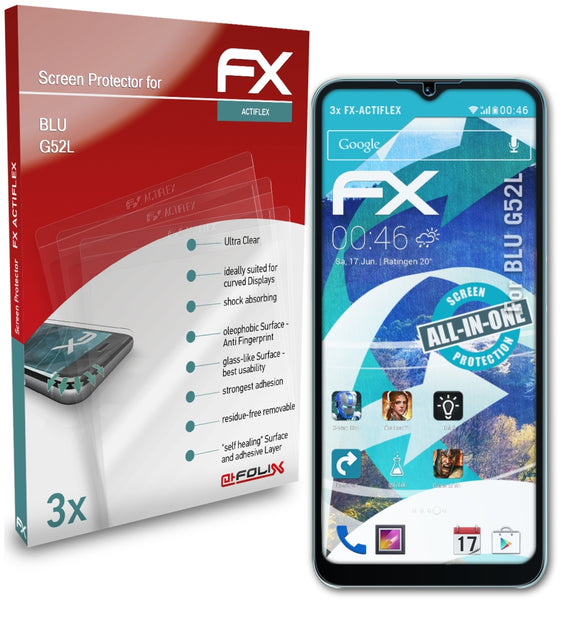 atFoliX FX-ActiFleX Displayschutzfolie für BLU G52L