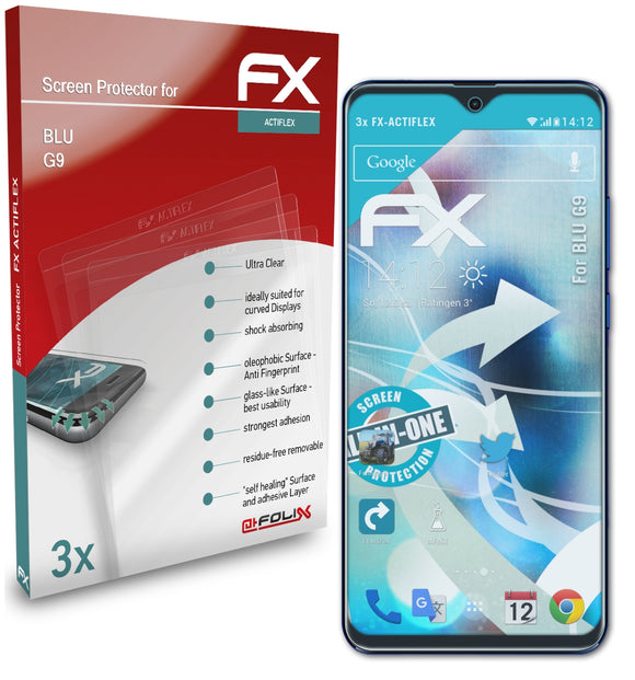atFoliX FX-ActiFleX Displayschutzfolie für BLU G9