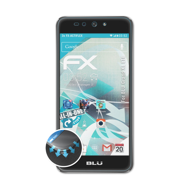 atFoliX FX-ActiFleX Displayschutzfolie für BLU Grand XL LTE