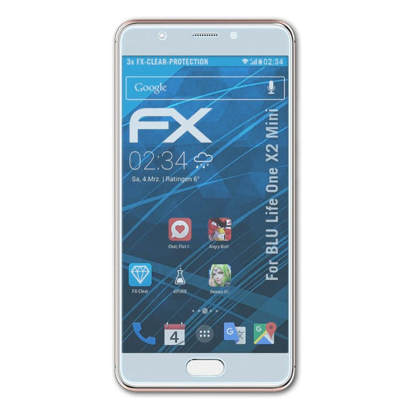 atFoliX FX-Clear Schutzfolie für BLU Life One X2 Mini