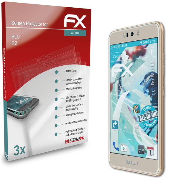 atFoliX FX-ActiFleX Displayschutzfolie für BLU R2