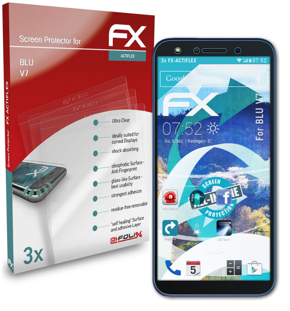 atFoliX FX-ActiFleX Displayschutzfolie für BLU V7