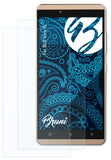 Bruni Schutzfolie kompatibel mit BLU Vivo XL, glasklare Folie (2X)