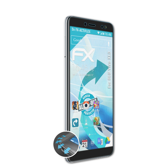 atFoliX FX-ActiFleX Displayschutzfolie für BLU Vivo XL3