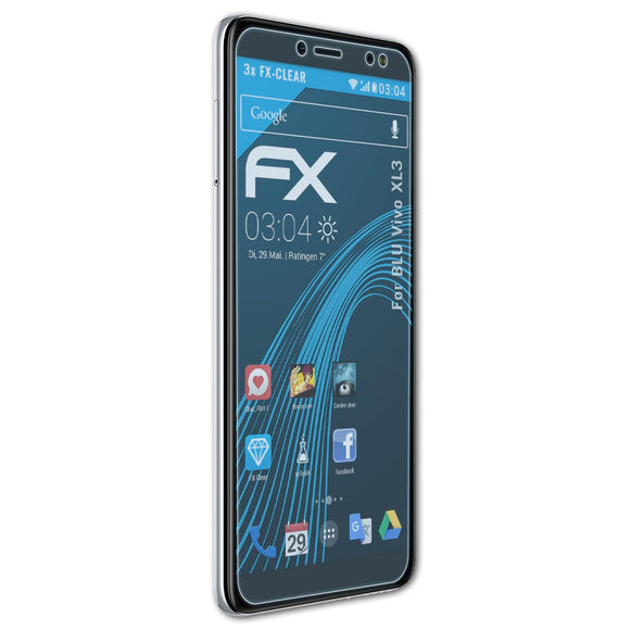 atFoliX FX-Clear Schutzfolie für BLU Vivo XL3