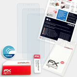 Lieferumfang von BLU Vivo XL3 Plus FX-ActiFleX Displayschutzfolie, Montage Zubehör inklusive