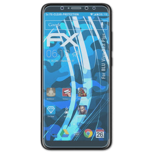 atFoliX FX-Clear Schutzfolie für BLU Vivo XL3 Plus