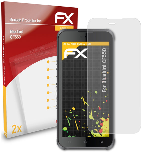 atFoliX FX-Antireflex Displayschutzfolie für Bluebird CF550