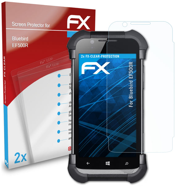 atFoliX FX-Clear Schutzfolie für Bluebird EF500R