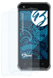 Schutzfolie Bruni kompatibel mit Bluebird VX500, glasklare (2X)