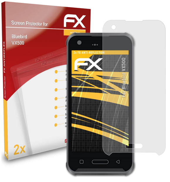 atFoliX FX-Antireflex Displayschutzfolie für Bluebird VX500