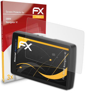 atFoliX FX-Antireflex Displayschutzfolie für BMW Navigator VI