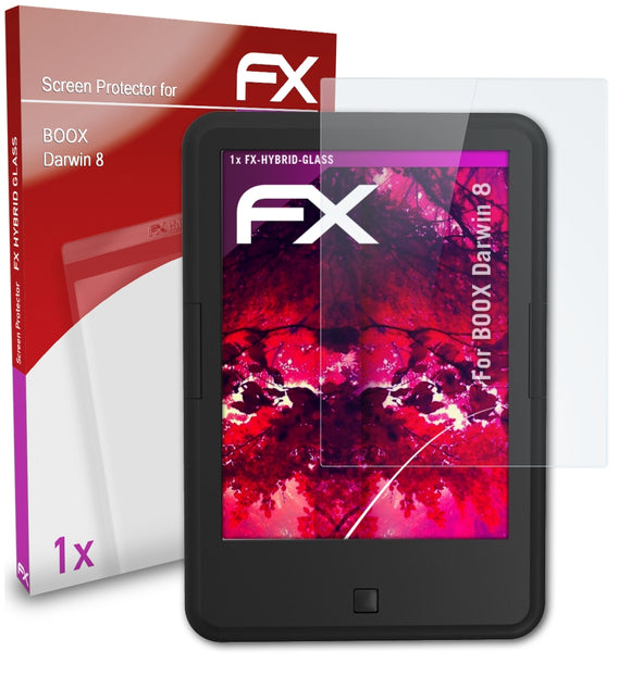 atFoliX FX-Hybrid-Glass Panzerglasfolie für BOOX Darwin 8