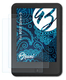 Schutzfolie Bruni kompatibel mit BOOX Darwin 9, glasklare (2X)
