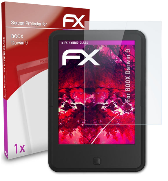 atFoliX FX-Hybrid-Glass Panzerglasfolie für BOOX Darwin 9