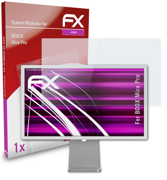 atFoliX FX-Hybrid-Glass Panzerglasfolie für BOOX Mira Pro
