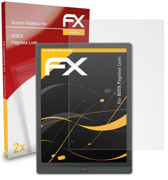 atFoliX FX-Antireflex Displayschutzfolie für BOOX Pagebox Lumi