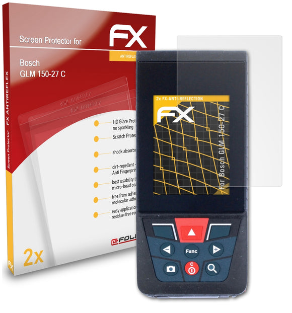 atFoliX FX-Antireflex Displayschutzfolie für Bosch GLM 150-27 C