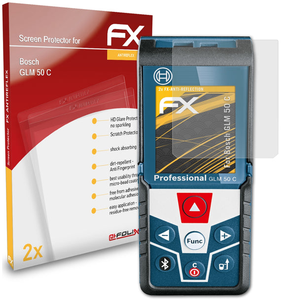 atFoliX FX-Antireflex Displayschutzfolie für Bosch GLM 50 C