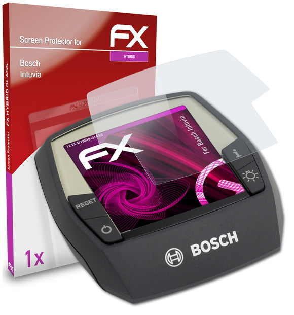 atFoliX FX-Hybrid-Glass Panzerglasfolie für Bosch Intuvia