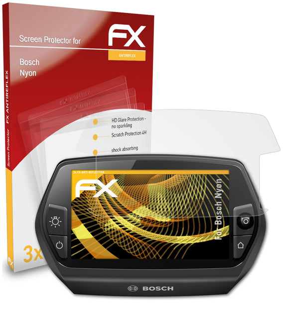 atFoliX FX-Antireflex Displayschutzfolie für Bosch Nyon